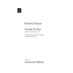 Sonata in E-flat Major, Op. 18 - Violin and Piano