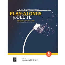 Play-Alongs for Flute (Book/Online Audio) - Flute and Piano