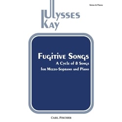 Fugitive Songs: Mezzo Soprano and Piano