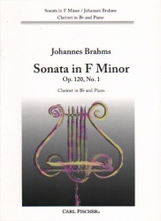 Sonata No. 1 in F Minor, Op. 120, No. 1 - Clarinet and Piano