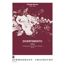 Divertimento (Suite) op. 97 - Clarinet, Cello, Piano