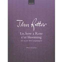 Lo, How a Rose e'er Blooming - Oboe and Piano