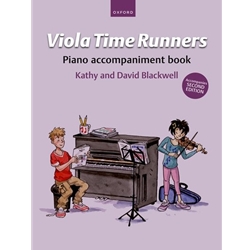 Viola Time Runners (for Second Edition) - Piano Accompaniment Book