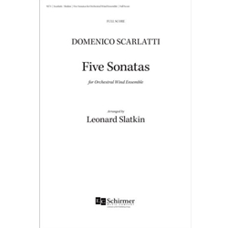 5 Sonatas for Orchestral Wind Ensemble - Score