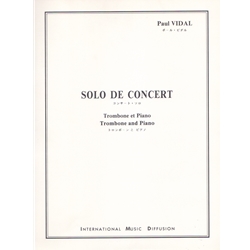 Solo de Concert - Trombone and Piano