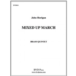 Mixed Up March - Brass Quintet