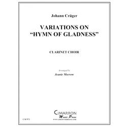 Variations on Hymn of Gladness - Clarinet Choir