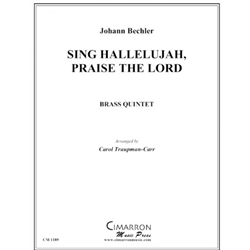 Sing Hallelujah, Praise the Lord - Brass Quintet