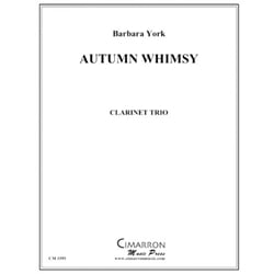 Autumn Whimsy - Clarinet Trio