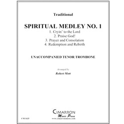 Spiritual Medley No. 1 - Unaccompanied Trombone