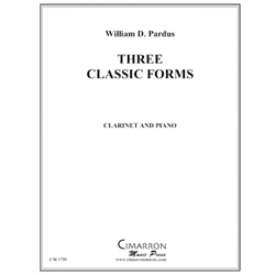 3 Classic Forms - Clarinet and Piano