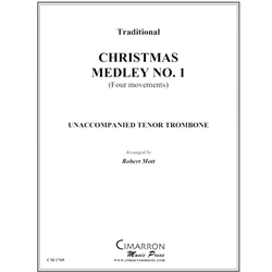 Christmas Medley No. 1 - Unaccompanied Trombone
