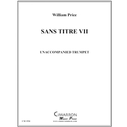 Sans Titre VII - Trumpet Unaccompanied