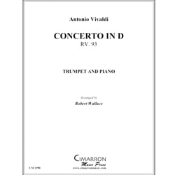 Concerto in D Major, RV 93 - Trumpet and Piano