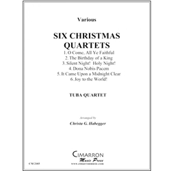 6 Christmas Quartets - Tuba Quartet
