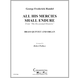 All His Mercies Shall Endure - Brass Quintet with Organ