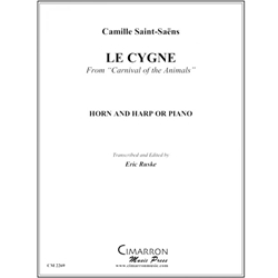 Le Cygne from "Carnival of the Animals" - Horn & Piano (or Harp)