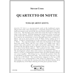 Quartetto Di Notte - Tuba Quartet