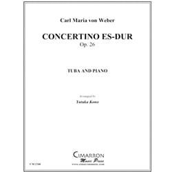 Concertino Es-Dur, Op. 26 - Tuba and Piano