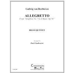 Allegretto from Symphony No. 7 - Brass Quintet