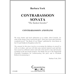 Contrabassoon Sonata - Contrabassoon and Piano