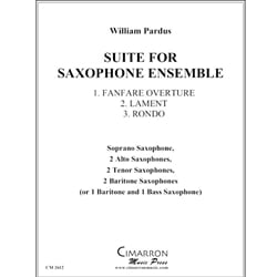 Suite for Saxophone Ensemble - Saxophone Septet (SAATTBB)