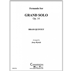 Grand Solo, op. 14 - Brass Quintet