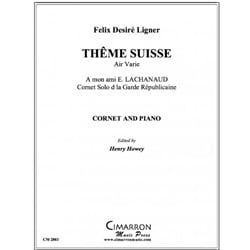 Theme Suisse (Air Varie) - Cornet and Piano