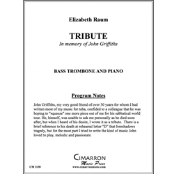Tribute - Bass Trombone and Piano