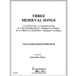 3 Medieval Songs - Unaccompanied Euphonium
