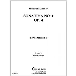 Sonatina No. 1, Op. 4 - Brass Quintet