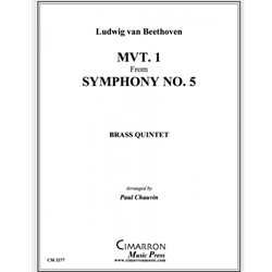 Movement 1 from "Symphony No. 5" - Brass Quintet