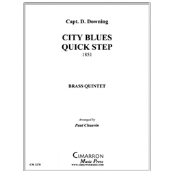 City Blues Quick Step (1851) - Brass Quintet