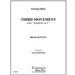 Third Movement from "Symphony in C" - Brass Quintet