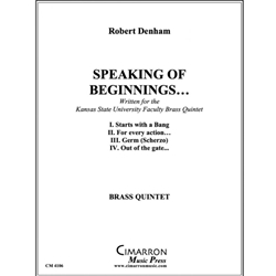 Speaking of Beginnings... - Brass Quintet