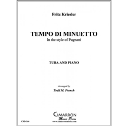 Tempo di Minuetto - Tuba and Piano