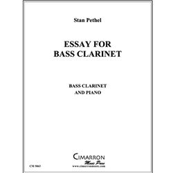 Essay for Bass Clarinet - Bass Clarinet and Piano