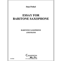 Essay for Baritone Saxophone and Piano