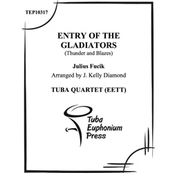 Thunder and Blazes (Entry of the Gladiators) - Tuba Quartet