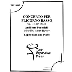 Concerto per Flicorno Basso, op. 155 - Euphonium and Piano