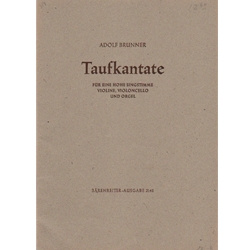 Taufkantate - High Voice with Violin, Cello, & Organ