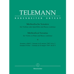 12 Methodical Sonatas for Violin (or Flute) and Basso continuo, Vol. 2