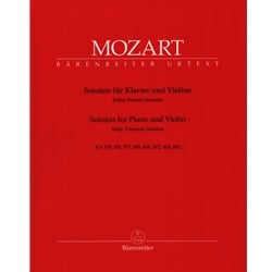 Sonatas for Piano and Violin -Early Viennese Sonatas