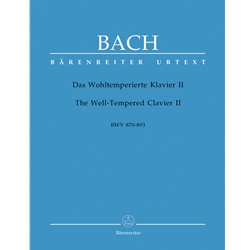 Well-Tempered Clavier, Book 2 - Piano