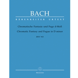 Chromatic Fantasy and Fugue D minor BWV 903 - Piano