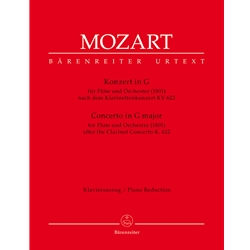 Concerto in G Major, K 622 (originally for clarinet) - Flute and Piano