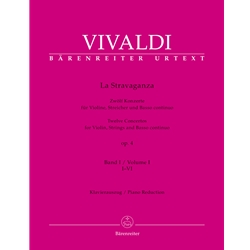La Stravaganza: 12 Concertos, Op. 4, Volume 1 - Violin and Piano