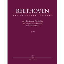 An die ferne Geliebte, Op. 98 - Voice and Piano