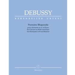 Premiere Rhapsodie - Clarinet and Piano