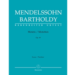 3 Motets, Op. 69 - Vocal Score (Ger/Eng)